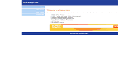 Desktop Screenshot of ericsony.com